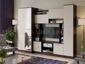 ФЛОРА Стенка (2700) ЛДСП (Дуб Беленый/Венге) в Урае - uray.mebel24.online | фото