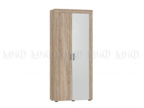 АНГАРА Гостиная (модульная) Белый глянец/Сонома в Урае - uray.mebel24.online | фото 6