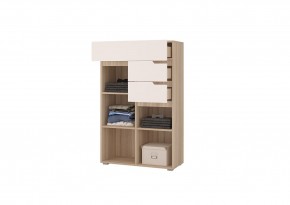 Гостиная АНТАЛИЯ (модульная) Сонома/Белый софт в Урае - uray.mebel24.online | фото 12