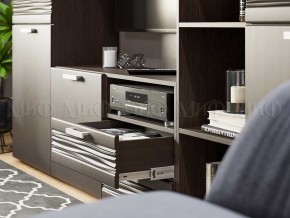 АСТИ Гостиная Вариант №1 МДФ (Венге) в Урае - uray.mebel24.online | фото 2
