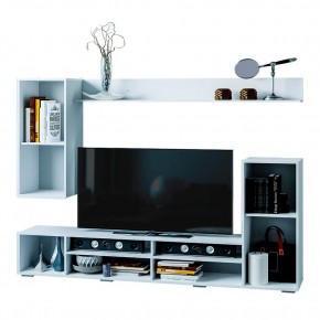 Гостиная Диаманд (белый/белый глянец) в Урае - uray.mebel24.online | фото 2
