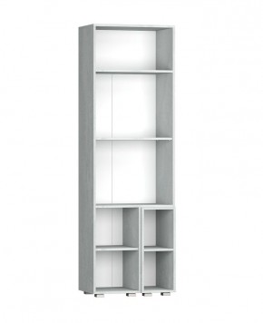 Гостиная Эльза (модульная) Бетонный Камень/Белый в Урае - uray.mebel24.online | фото 10