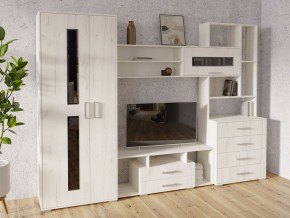 Гостиная ЕВРОПА-1 (дуб крафт белый) в Урае - uray.mebel24.online | фото 1