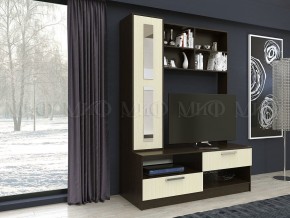 Гостиная Фиеста центр (Дуб Беленый/Венге) в Урае - uray.mebel24.online | фото 3