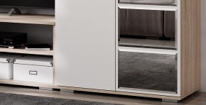Гостиная Флай (ЦС-01/ШК-04) дуб сонома/белый в Урае - uray.mebel24.online | фото 13