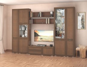 Гостиная-горка Ливорно орех в Урае - uray.mebel24.online | фото 4