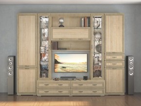 Гостиная Ливорно дуб сонома в Урае - uray.mebel24.online | фото 2