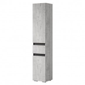 Гостиная Мрия (композиция №1) Бетон пайн светлый/Графит в Урае - uray.mebel24.online | фото 4
