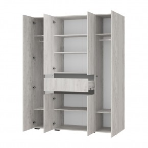 Гостиная Мрия (модульная) Бетон пайн светлый/Графит в Урае - uray.mebel24.online | фото 16