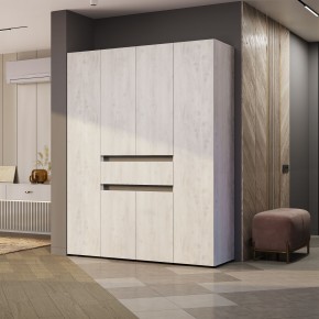 Гостиная Мрия (модульная) Бетон пайн светлый/Графит в Урае - uray.mebel24.online | фото 18