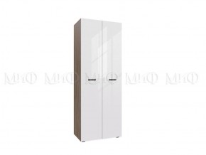 НЭНСИ NEW Гостиная ЛДСП (модульная) Белый глянец/Сонома в Урае - uray.mebel24.online | фото 7