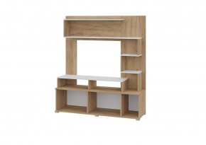 Гостиная Ника (Крафт золотой-белый) в Урае - uray.mebel24.online | фото 2