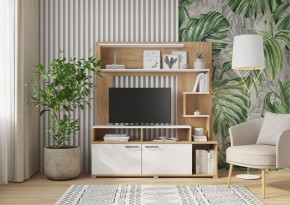 Гостиная Ника (Крафт золотой-белый) в Урае - uray.mebel24.online | фото 3