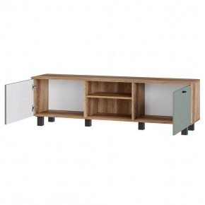Гостиная Олива (Дуб каньон/MF12 Эвкалипт софт) в Урае - uray.mebel24.online | фото 8
