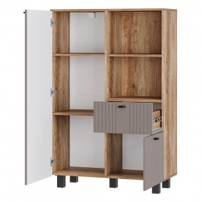Гостиная Олива (Дуб каньон/MF14 Муссон софт) в Урае - uray.mebel24.online | фото 10