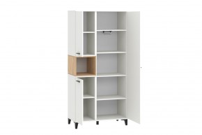 Гостиная "Bergen" (модульная) Белый /Дуб бунратти в Урае - uray.mebel24.online | фото 11