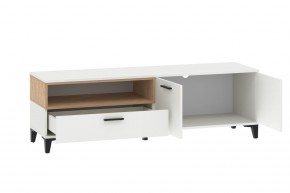 Гостиная "Bergen" (модульная) Белый /Дуб бунратти в Урае - uray.mebel24.online | фото 3