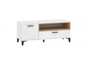Гостиная "Bergen" (модульная) Белый /Дуб бунратти в Урае - uray.mebel24.online | фото 4