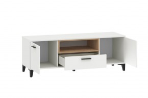 Гостиная "Bergen" (модульная) Белый /Дуб бунратти в Урае - uray.mebel24.online | фото 7