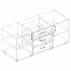 Гостиная "Сандра" (модульная) в Урае - uray.mebel24.online | фото 25