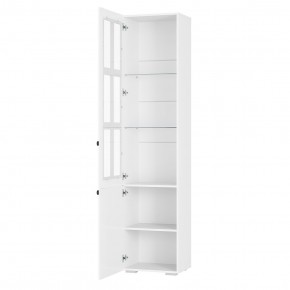 Гостиная Софт композиция 2 (Белый/Эмаль белая F26) в Урае - uray.mebel24.online | фото 5