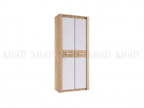 ТЕРРА Гостиная МДФ (модульная) Белый глянец/дуб сонома в Урае - uray.mebel24.online | фото 7