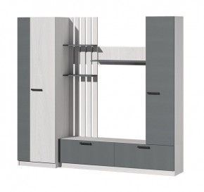 Гостиная Юджи (Анкор светлый/Графит) в Урае - uray.mebel24.online | фото 2