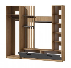 Гостиная Юджи (Дуб Крафт золотой/Графит) в Урае - uray.mebel24.online | фото 3
