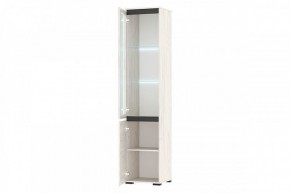 ГРЕТТА Пенал-витрина 1В1С (дуб крафт) в Урае - uray.mebel24.online | фото 2