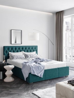 Интерьерная Кровать Октавия Бирюзовый 1400x2000 в Урае - uray.mebel24.online | фото 1