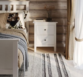 Комод 02 Кантри белый с двумя ящиками в Урае - uray.mebel24.online | фото 4