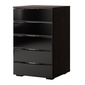 Комод Алекса (венге/черный) в Урае - uray.mebel24.online | фото