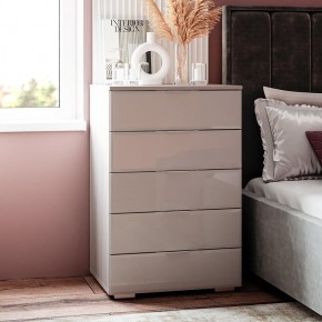 Комод Алекса (ясень белый/белый) в Урае - uray.mebel24.online | фото 3