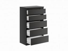 Комод КАСТОР с пятью ящиками, цвет Дуб Венге в Урае - uray.mebel24.online | фото 2