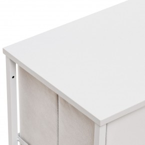Комод Leset Линкс 5 ящ. (к/з), Каркас Белый, ящики Белые в Урае - uray.mebel24.online | фото 6