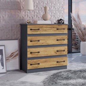 Комод Лофт (графит/крафт) в Урае - uray.mebel24.online | фото 3