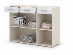 Комод Симба  ясень шимо тёмный-кофе с молоком в Урае - uray.mebel24.online | фото 2