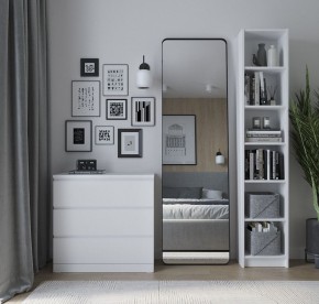 Комод Варма 3 с тремя выдвижными ящиками, цвет белый в Урае - uray.mebel24.online | фото 1