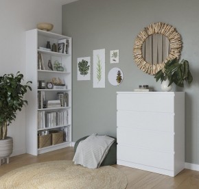 Комод Варма 4 с четырьмя выдвижными ящиками, цвет белый в Урае - uray.mebel24.online | фото 4