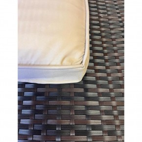 Комплект плетеной мебели  YR822Br Brown-Beige (подушка бежевая) в Урае - uray.mebel24.online | фото 2