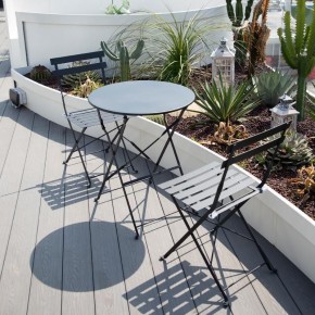 Комплект садовой мебели OTS-001R (стол + 2 стула) металл в Урае - uray.mebel24.online | фото 2