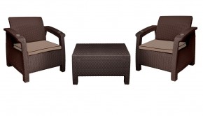 Комплект уличной мебели Yalta Premium Terrace Set (Ялта) шоколадый (+подушки под спину) в Урае - uray.mebel24.online | фото 8