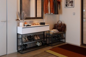 КРАФТ 2 Обувница (белый) в Урае - uray.mebel24.online | фото