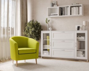 Кресло для отдыха Тунне жёлто-зелёное, ткань рогожка в Урае - uray.mebel24.online | фото 3