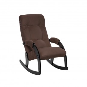 Кресло-качалка Модель 67 Венге, ткань V 26 в Урае - uray.mebel24.online | фото