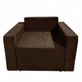Кресло-кровать Принц КК1-ВК (велюр коричневый) в Урае - uray.mebel24.online | фото