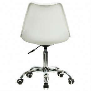 Кресло стул BRABIX "Eames MG-310 CH", хром, пластик белый, экокожа белая, 532923 в Урае - uray.mebel24.online | фото 4
