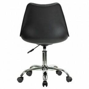 Кресло стул BRABIX "Eames MG-310 CH", хром, пластик черный, экокожа черная, 532925 в Урае - uray.mebel24.online | фото 4
