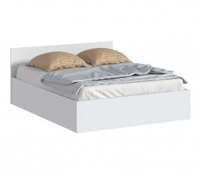 Кровать (1600) Бруклин СБ-3359 с основанием и ПМ (Белый) в Урае - uray.mebel24.online | фото