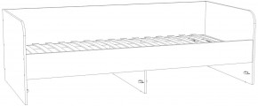 Кровать 900х2000 "Банни" НМ 041.38 с основанием (Бисквит) в Урае - uray.mebel24.online | фото 4